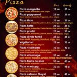 Menu Restaurants Jannat Daoudiate Marrakech February 2024 295012-507000